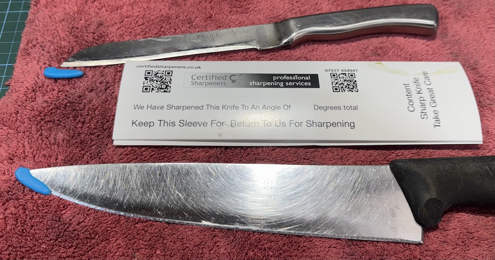 knife safe tip and postal sheath 