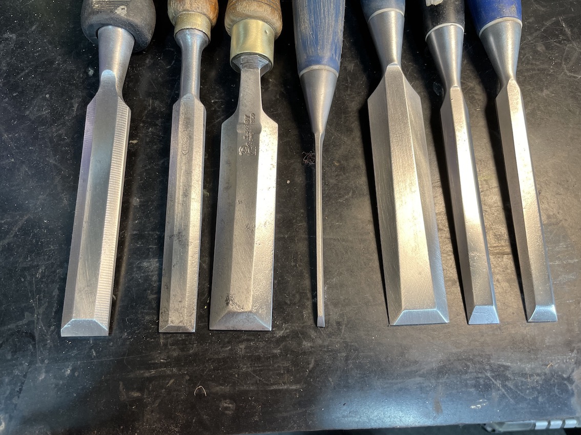 Wood chisels Refurbished & Sharpened